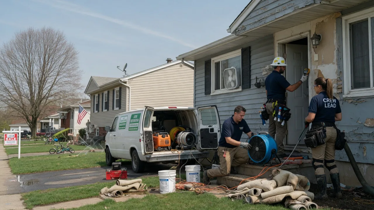 Flood Cleanup in Custar, OH near me