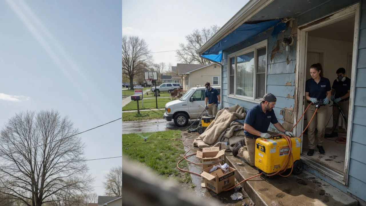 Basement Flood Cleanup in Custar, OH near me